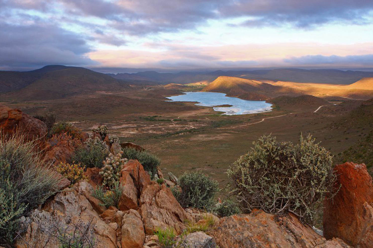 Cap d'Afrique du Sud, paysages arrière pays