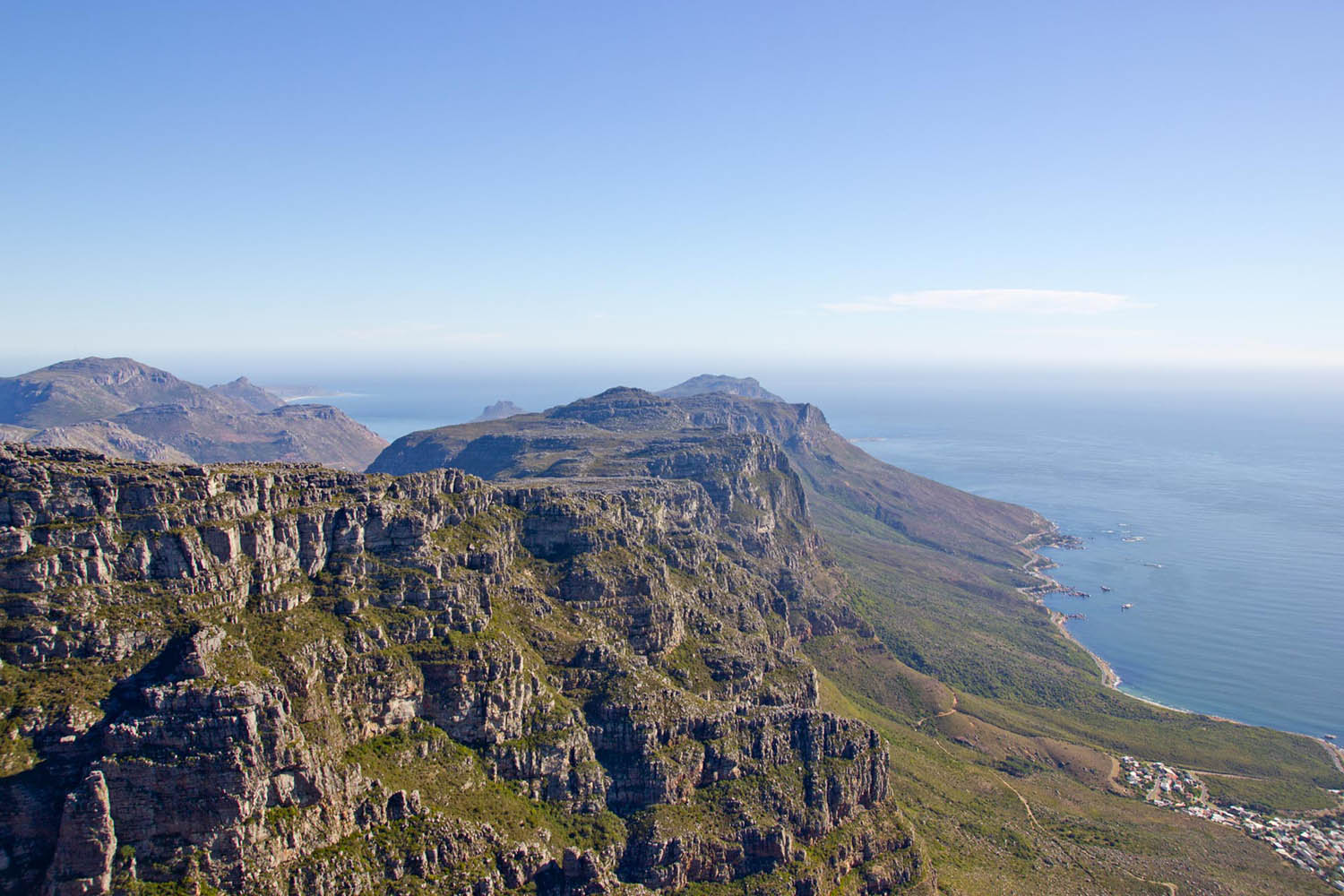 Mégafaune et écosystème du Cap, voyage naturaliste, Paysages, Table Mountain