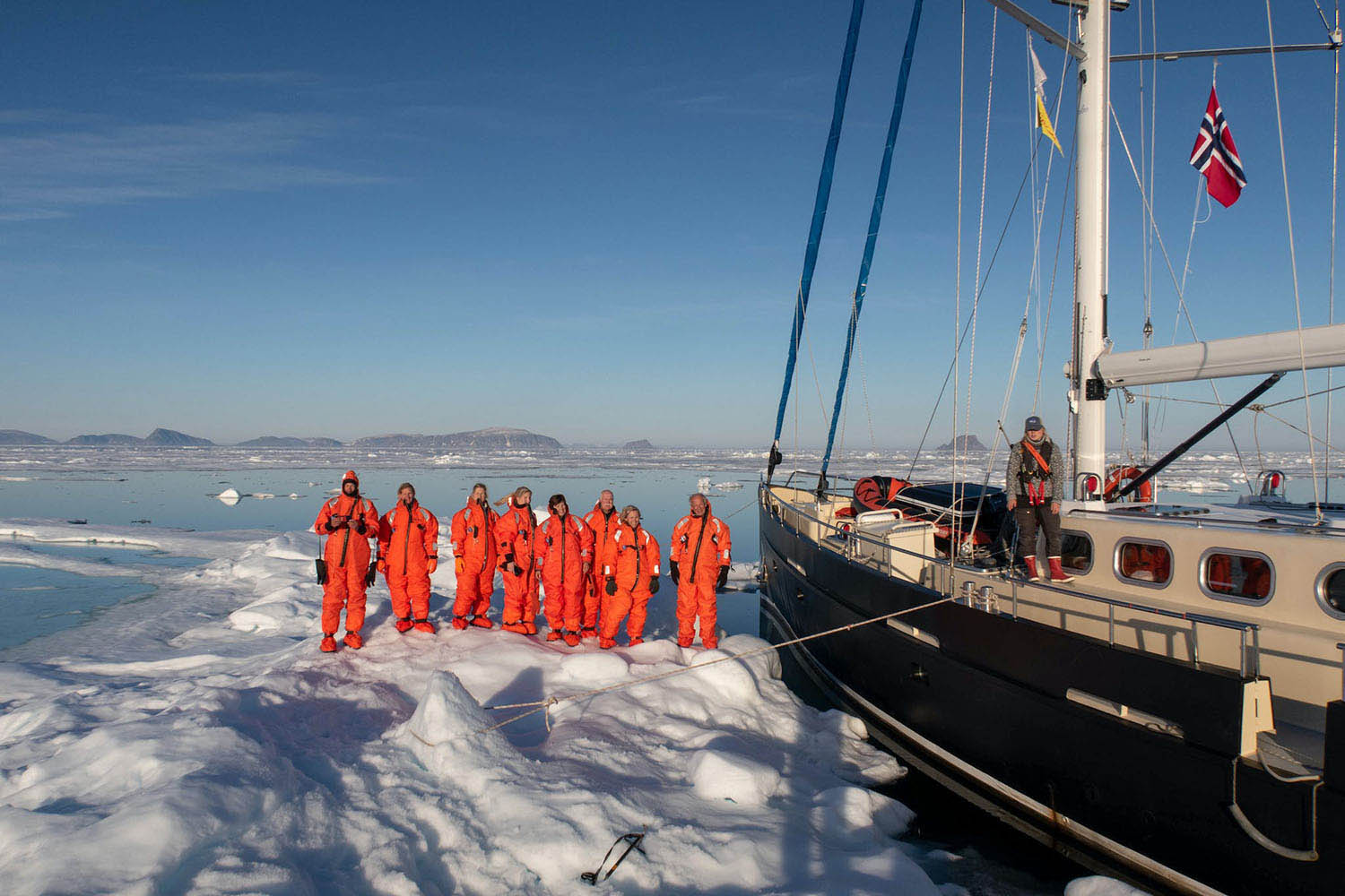 voyage navigation - banquise et archipel Sjuøyane au Spitzberg Copyright Seilnorge 6