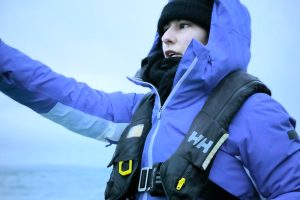 équipe - équipage de la croisière scientifique à la voile 2024 - étude et observation des cétacés de Norvège -