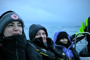 équipe - équipage de la croisière scientifique à la voile 2024 - étude et observation des cétacés de Norvège -