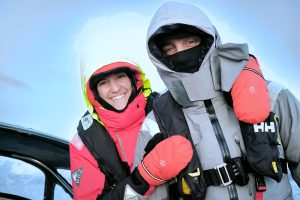 équipe - équipage de la croisière scientifique à la voile 2024 - étude et observation des cétacés de Norvège -