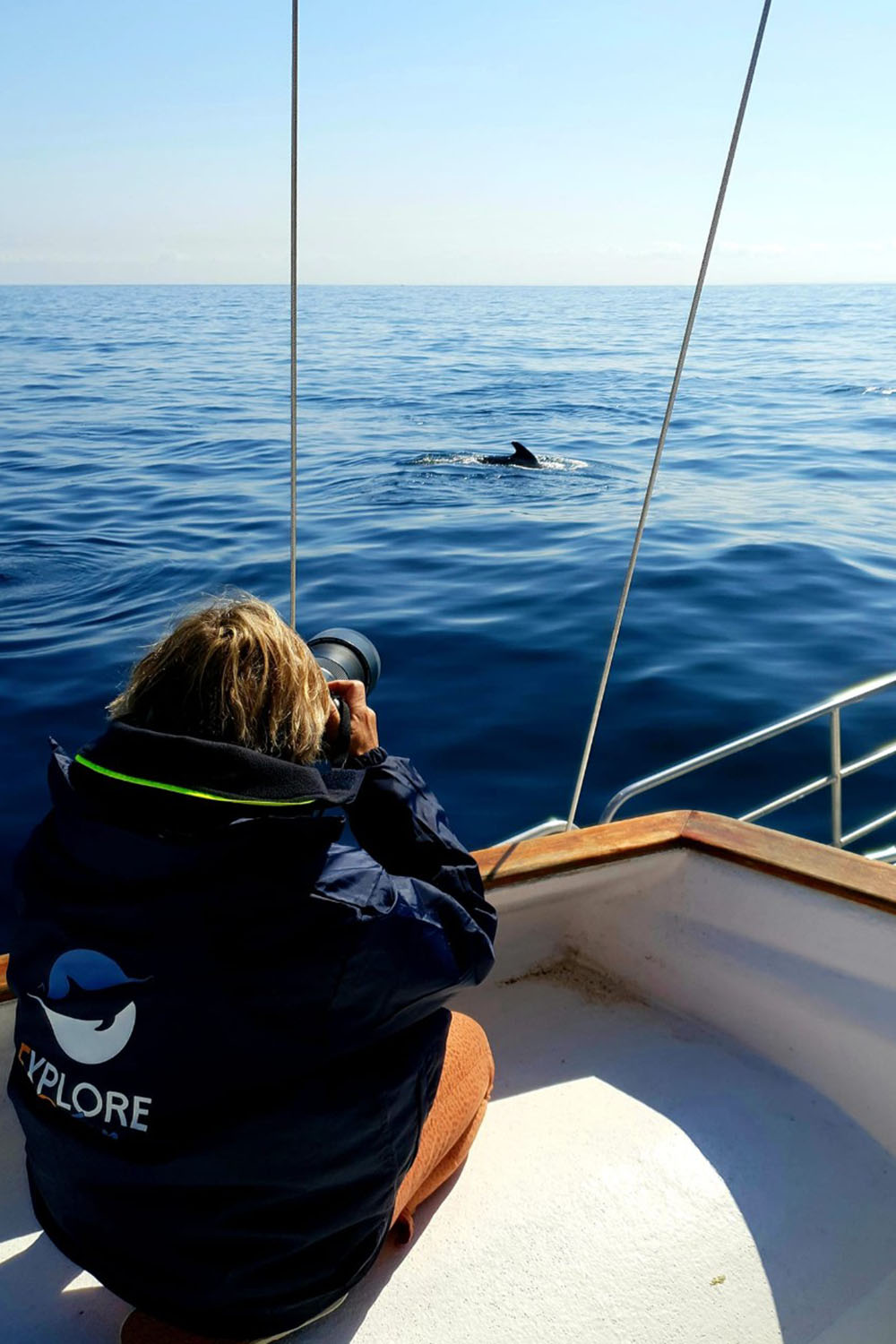 Observer les cétacés au Pays basque - conditions de terrain - Copyright Explore ocean